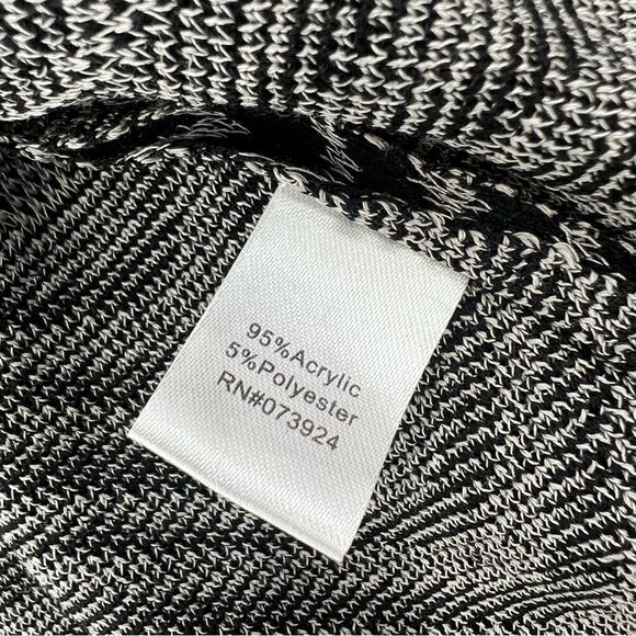 Ming Wang wavy striped studded cardigan sz L - Picture 4 of 6